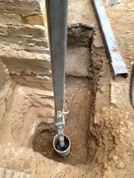Helical Pier Installation in Indian Harbour Beach, FL